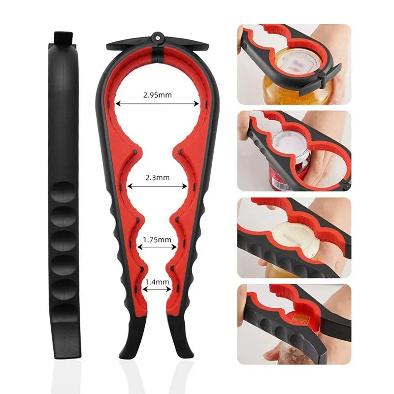 Four In One Beverage Bottle Opener