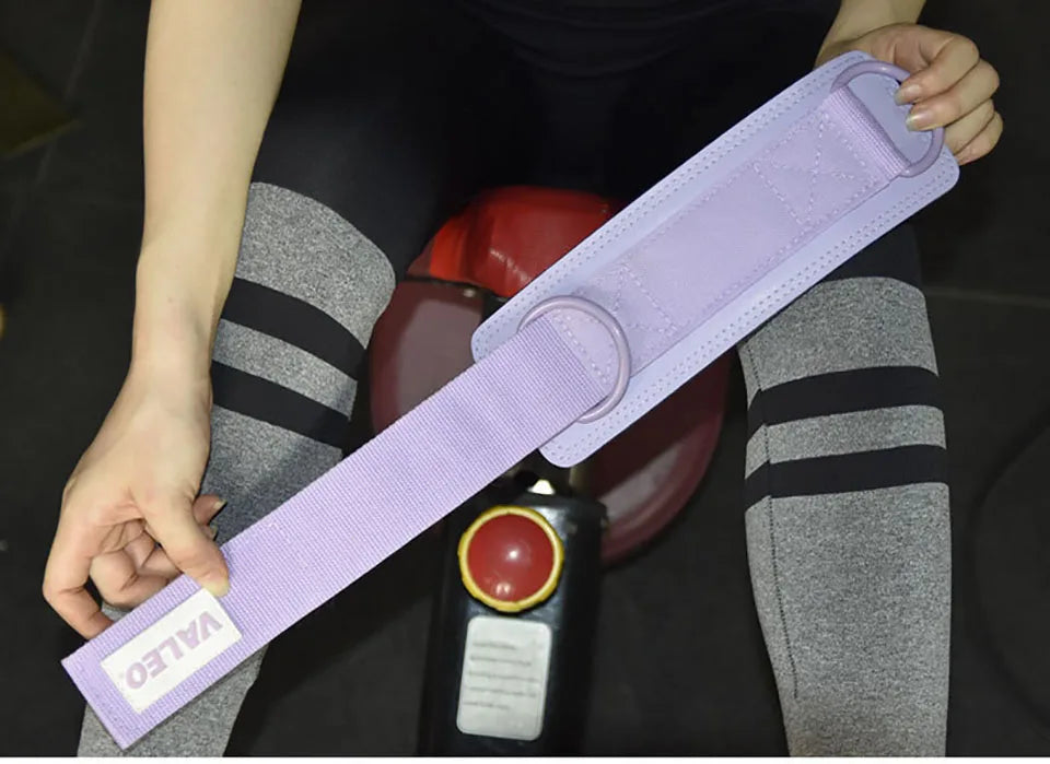 LOOGDEEL 1Pcs Ankle Straps Set Foot Support Cuff Unisex Yoga Pilates Resistance Bands With Ankle Padd Weight Leg Training Brace