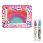 Magic Water Drawing Mat 80x60 CM Early Educational Toys Painting Board Kids Gifts With TWO Reusable Magic Pens Montessori Toys
