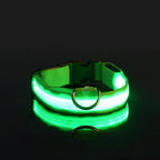 Nylon LED Night Safety Flashing Glow Collar